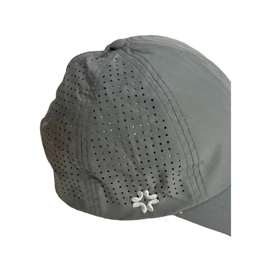 VIMHUE Hat Cap Strap Back Women's sz 57 Gray Mesh Ponytail adjustable Indiana